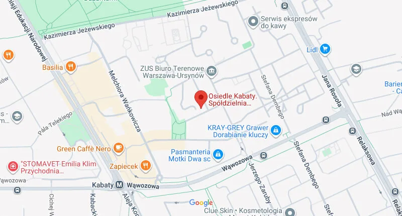 Kliknij, aby aktywować mapę google